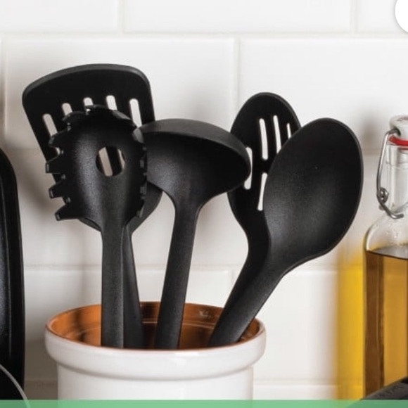 NWOT 5pc T-Fal utensils (PastaSpatula•Spatula
•Ladle• Spoon•slotted Spoon) - Picture 3 of 5